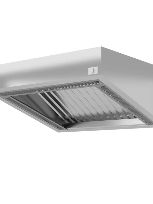 เครื่องดูดควันทรงหน้าเฉียง + ระบบเติมอากาศ Fresh Air ตัวสั้น