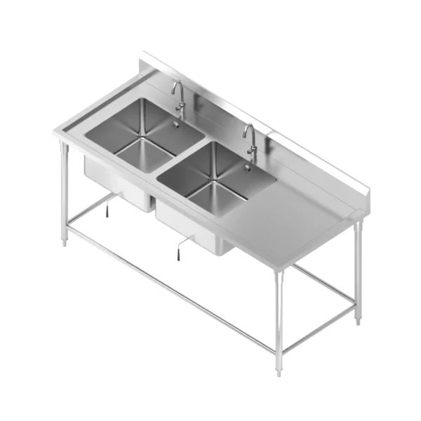 30 DOUBLE SINK TABLE ซิงค์ 2 หลุม
