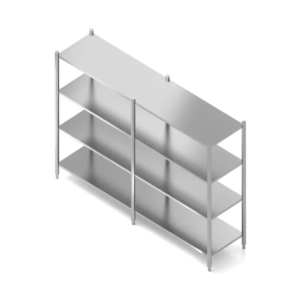 40 4-TIER SOLID SHELF - EXTENDED เชลฟ์วางหน้าเรียบ 4 ชั้น ตัวยาว
